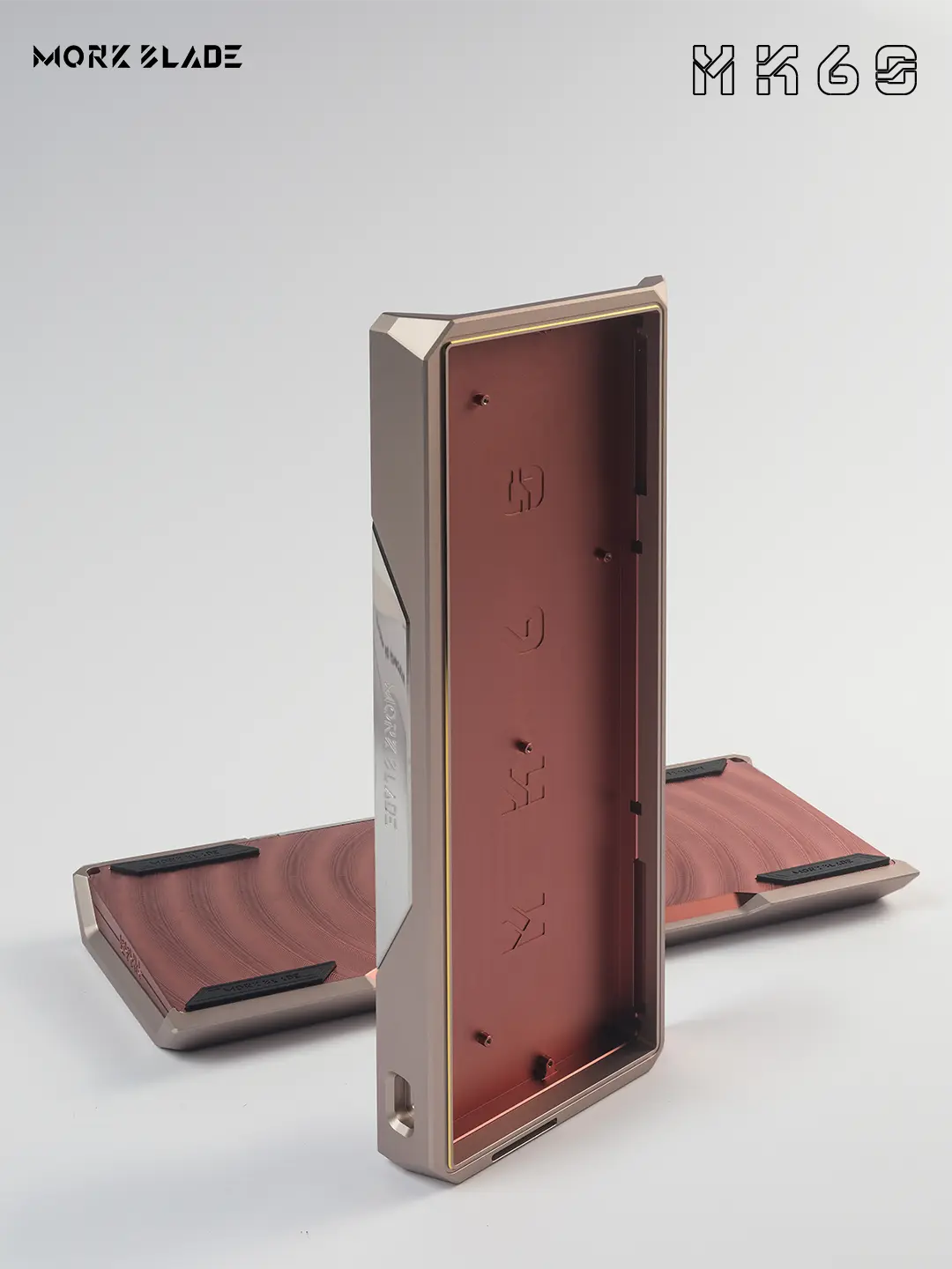 (Pre-Order - estimated shipping: Dec 2025) MorkBlade GH60 Premium Aluminum Keyboard Case — MK60/60% Compatible Morkblade